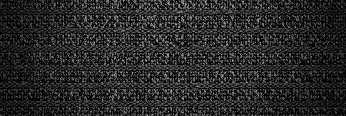 Obraz premium Abstract dark gray textured fabric