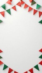 Fototapeta premium Arranging Party Flags Festive Celebration Decoration