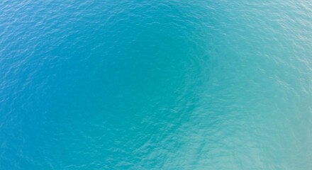 Blue ocean water surface