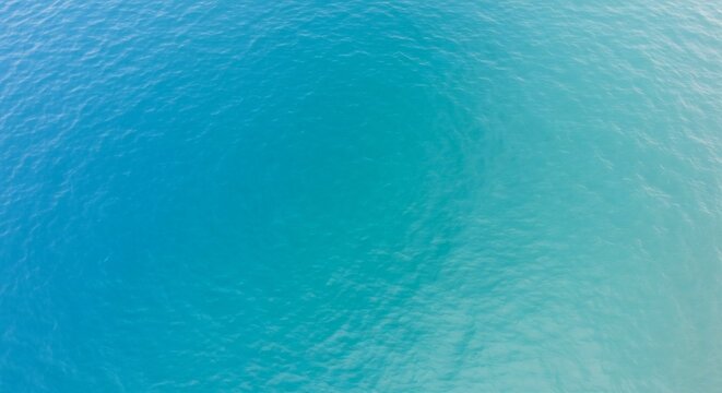 Blue ocean water surface