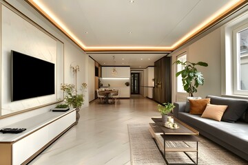 Modern Home Exterior with Pool and Landscaped Garden Featuring Elegant Architectural Design