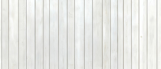 Fototapeta premium White Wooden Plank Wall Texture
