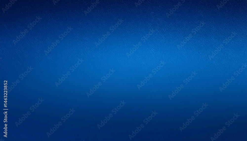 Poster a smooth gradient of deep blue, evoking a sense of calm and serenity, ideal for backgrounds or desig