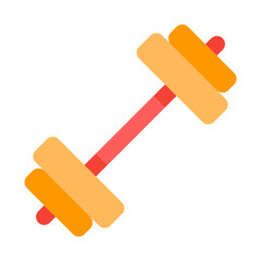 Dumbbell Icon for Fitness and Health