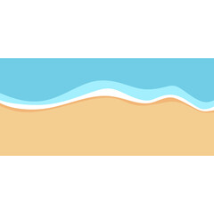 Obraz premium Beach Landscape Scene Background