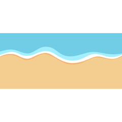 Obraz premium Beach Landscape Scene Background