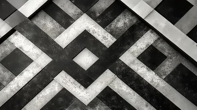 Abstract geometric pattern