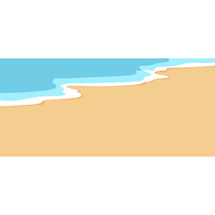 Beach Landscape Scene Background