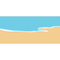 Beach Landscape Scene Background