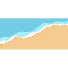 Beach Landscape Scene Background