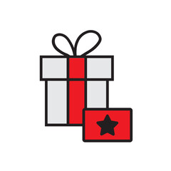 gift box color icon