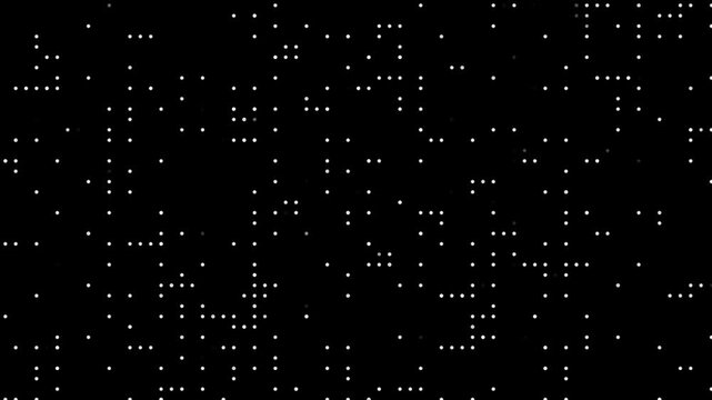 hi-tech animated dotted halftone seamless smooth texture animation