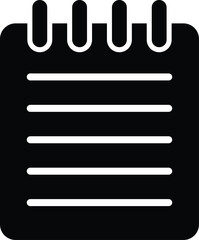 Notebook icon vector