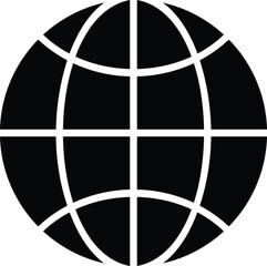 Internet icon vector