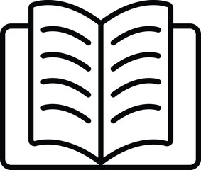 vector book icon