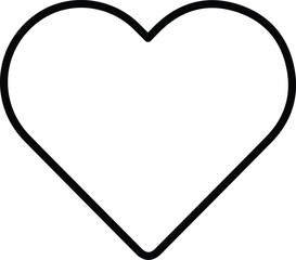 heart icon vector