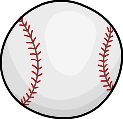 Baseball cartoon sport vector illustration