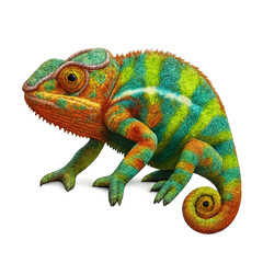 Obraz premium Dynamic Chameleon Skin