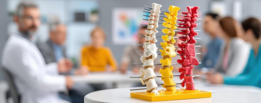 Spinal health clinic educational workshop and informative session for professionals
