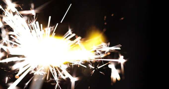 Festive Sparkler Explosion &ndash; Celebration and Party Concept