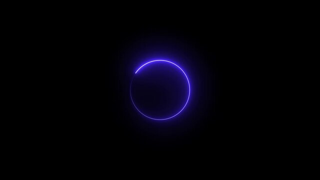 Circle Loading animation from 0 to 100 with transparent background, Animated circle loading from 0 to 100 increasing percentage with alpha channel, Circle loading video