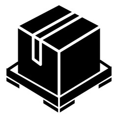 Large Box on Pallet for Shipping