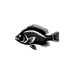Fototapeta premium fish vector illustration fish for design and decoration use isolated on white background