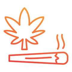 Cannabis Joint Icon