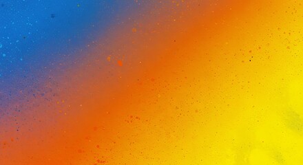 Colorful Gradient Texture with Orange, Yellow, and Blue Tones