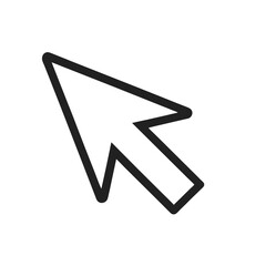 Download Arrow Icon – Vector Illustration Isolated on White Background