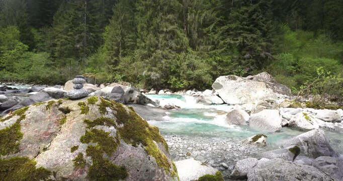 River Sarca the emerald jewel of the Dolomites