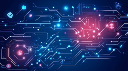 Abstract circuit board design (39)