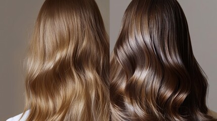 Hair color transformation