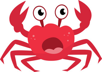 Cute Crab Illustration