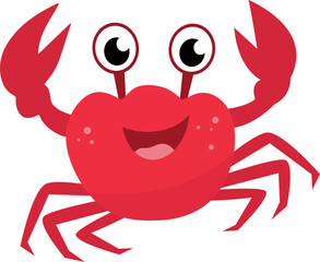 Cute Crab Illustration