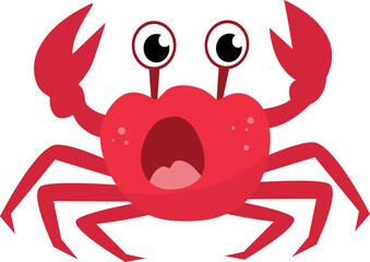 Cute Crab Illustration