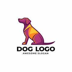 dog logo vector
