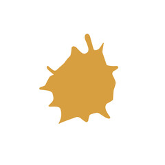 splashes of coffee stains