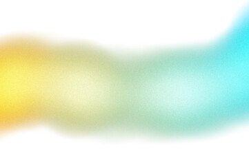 Orange blue gray color grainy gradient shape transparent background. Abstract color gradient cutout on transparent background. Vibrant grungy, noise texture effect