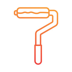 Fototapeta premium Paint Roller Icon