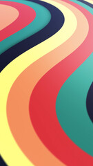 Abstract multicolor pattern vertical illustration background.