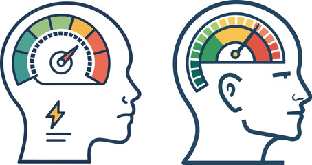 Mental State Gauge Vector Set: Stress and Well-being