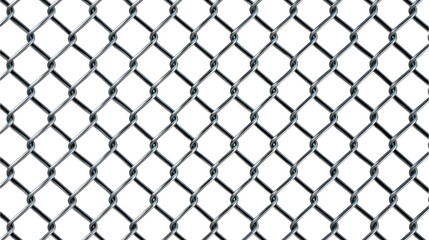 Fototapeta premium Chain link fence texture metal grid background