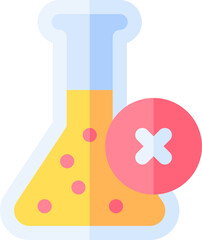 no chemical illustration on a white background     