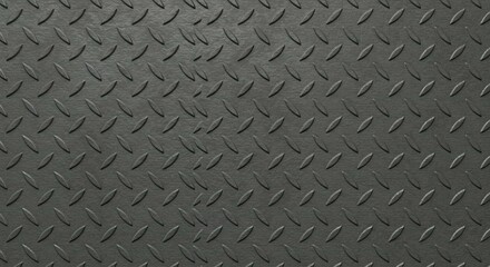 Dark Metal Floor Texture with Diamond Pattern Background