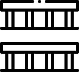 rails illustration on a white background     