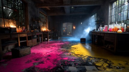 Factory Lab. Spill