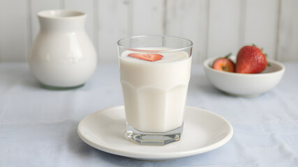 A Glass Of Milk For Breakfast
