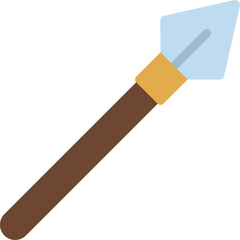 spear illustration on a white background     