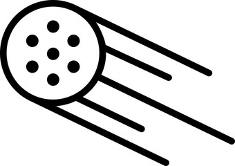 Pickleball Club Logo Lineart Vector